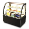 hot sales glass door cake glass bakery donut display cabinet showcase refrigerators  from Greater