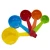 Import Hot Sales Kitchen bakeware 5 Pcs Colorful Plastic Kitchen measuring spoons and cups from China