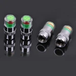 Hot sell 4pcs/bag Copper core 2.4 Bar 36 PSI Car Tire Pressure Monitor Pressure Gauge Cap Sensor Indicator Alert Monitoring