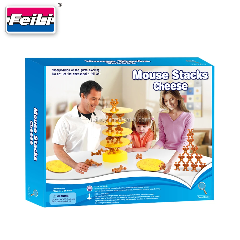 hot seller on amazon shop  mouse stacks cheese children play game kids educational games