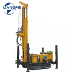 hot selling in Chile! 350m air compressor used deep hole drilling machine