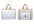 Hot selling Korean fashion briefcase waterproof business laptop bag PU laptop messenger bag