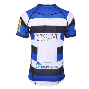 Hot Selling Mesh Fabric Rugby Jersey Sublimation Custom Football Jersey