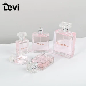 Hot Selling Mini Sustainable Perfumes Bottles 7.5ml 20ml 30ml Travel Atomizer Refillable  Bottle With Crystal Cap