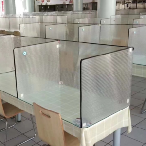 Hot Selling protective acrylic sheet Table Partition Board