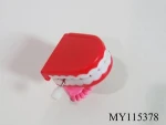 Hot Selling Super Funny Jump Teeth Plastic Wind Up teeth Toys