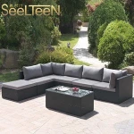 Hotel garden set restaurant rattan design outdoor furniture set