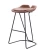 Import Hotel lounge wickes furniture modern pu chrome breakfast industrial counter heigh wedding bar stools set from China