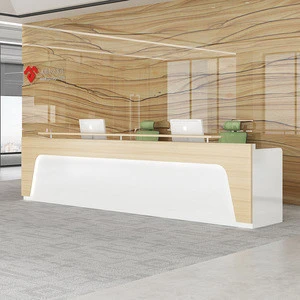 hottest contemporary home office counter for sale light up reception desk