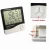Import HTC-2 Digital Thermometer Hygrometer Room LCD Electronic Temperature Humidity Meter Weather Station Alarm Clock Indoor from China