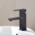 Import HUBEN China cheap hot and cold water tap matte black basin faucets for kitchen from China