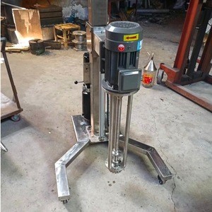Hydraulic lifting high shearing emulsification machine/high shear emulsifier/mixer/homogenizer