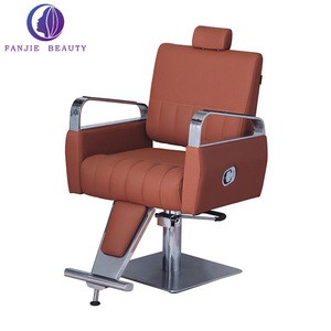 Hydraulic portable hair salon chairs reclining hairdressing chairs reclining barber chair reclining chair with footrest