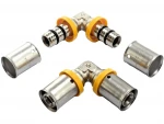 Hydraulic  Quick Clamp Pipe Fittings For Natural Gas Water Supply Plumbing