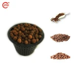 Hydroponics / Orchids / Aquaponics / Aquaculture light weight expanded clay aggregate ball LECA Ball