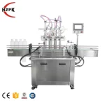 HZPK Bottle Liquid Filling Machine Automatic Water Juice Coffee Glass Pet Plastic Customized 6 Heads 0.6-0.8mpa 2/4/6/8/10/12 2m