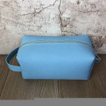 In Stock PU Toiletry Portable Design Multifunction Waterproof Cosmetic Storage Bag Mini Portable Travel Toiletry Bag Zipper
