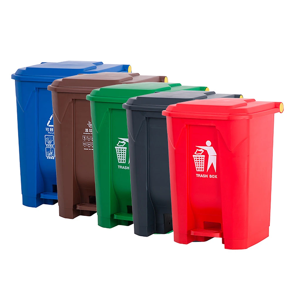 indoor dustbin 100L recycling waste bins supplier