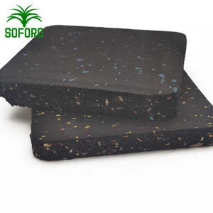 Indoor noise reduction cheap rubber flooring for gym