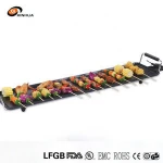 Indoor Portable smokeless electric bbq grill baking pan electric grill