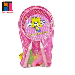 innovative sports set pink tennis balls shuttlecock custom badminton rackets for wholesale
