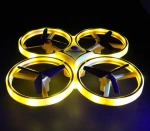 Interactive Induction Drone Toys Quadcopter LED Light Ultralight Aircraft Intelligent Watch Remote Control Mini UFO Drone