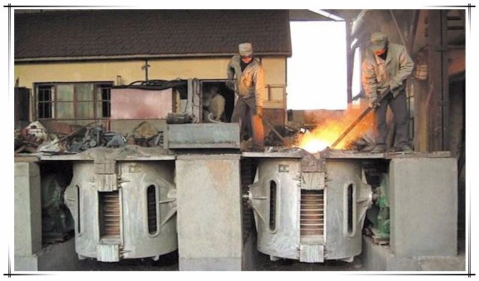iron scrap smelting furnace: ZG-KGPS180-350 180KW/350KGS copper/bronze medium frequency induction melting furnace