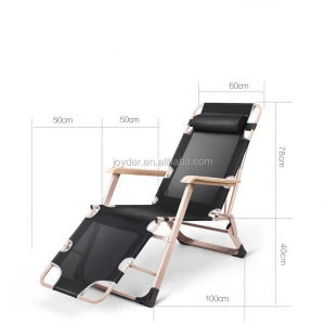 iron sleeping backpack stainless steel reclining garden folding chair