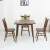 Import Japanese simplicity restaurant table and chairs with oak from China