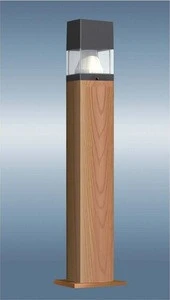 JINNEE SC9804F wood grain lawn lamp with wholesale price