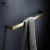 Import KEO Nordic Light Luxury New Design Brass Black Towel Rack Paper Holder Bathroom Luxury Accessories from China