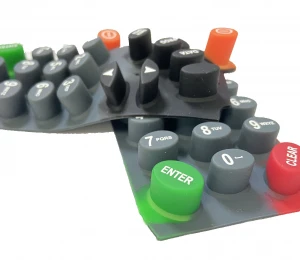 Keyboard OEM welcomed customer made silicone rubber keypad