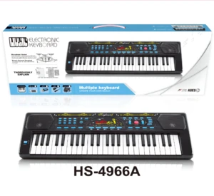 Kid 49-key Electronic organ with microphone and USB cable