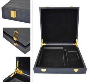 KID promotion classical leather business office stationery men gift sets
