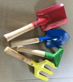 Kids Gardening Tools Set Including Spade, Leaf Rake, Shovel, Outdoor Toys and Learning Toys for Children