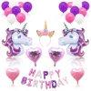 Kids Happy Birthday Party Foil Balloon Decoration Supplies Set