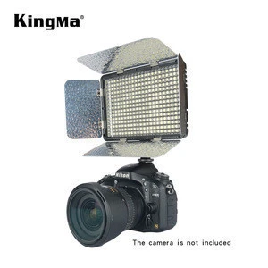 KingMa Dimmable Bi-Color CRI 95 Professional On Camera LED Video Light for Video Shooting