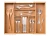 Import Kitchen Accessaries Multi-Functional Drawer Expandable Cutlery Bamboo Drawer Organizer Cutlery Tray Bamboo Storage Box from China