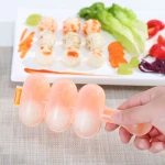 Kitchen Tools Rice Ball Shaker Japanese Sushi Maker Mold Sushi Making Kit For Kids DIY With Rice Paddle