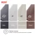 Import KKR Customize Rectangular Shaped Stone Resin Black Shower Tray from China