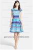 KS skirt new fashion ladies striped batik casual dresses china wholesale design for woman model-745