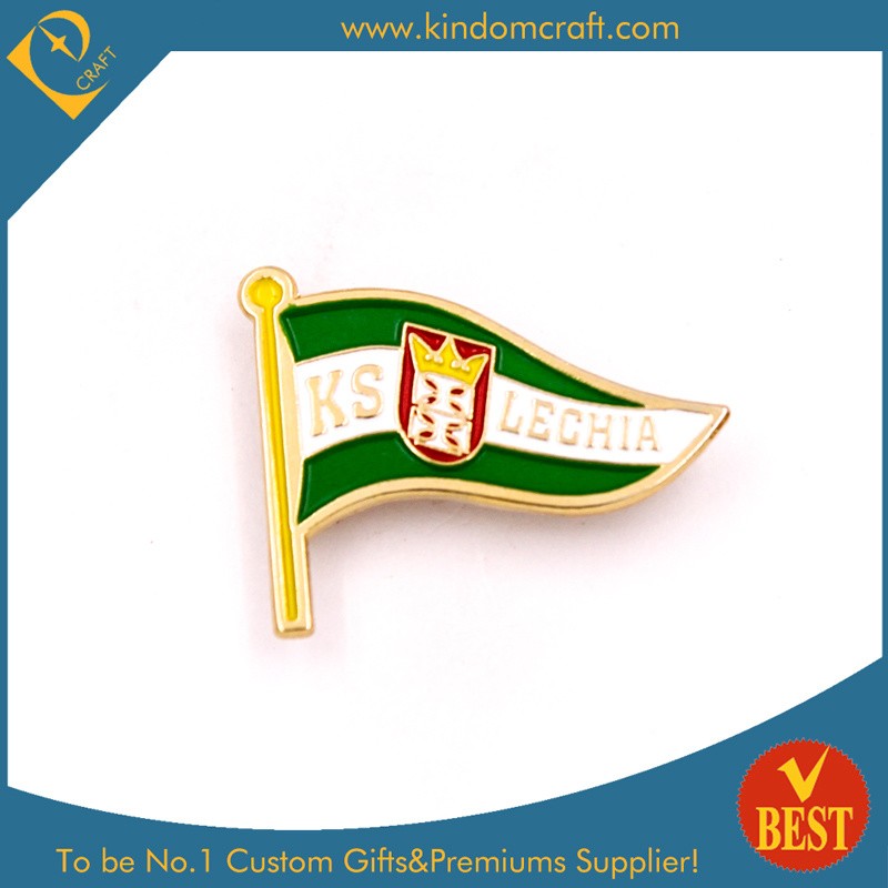 Kslechia Flag Pin Badge with Butterfly Clutch of Gold Plating
