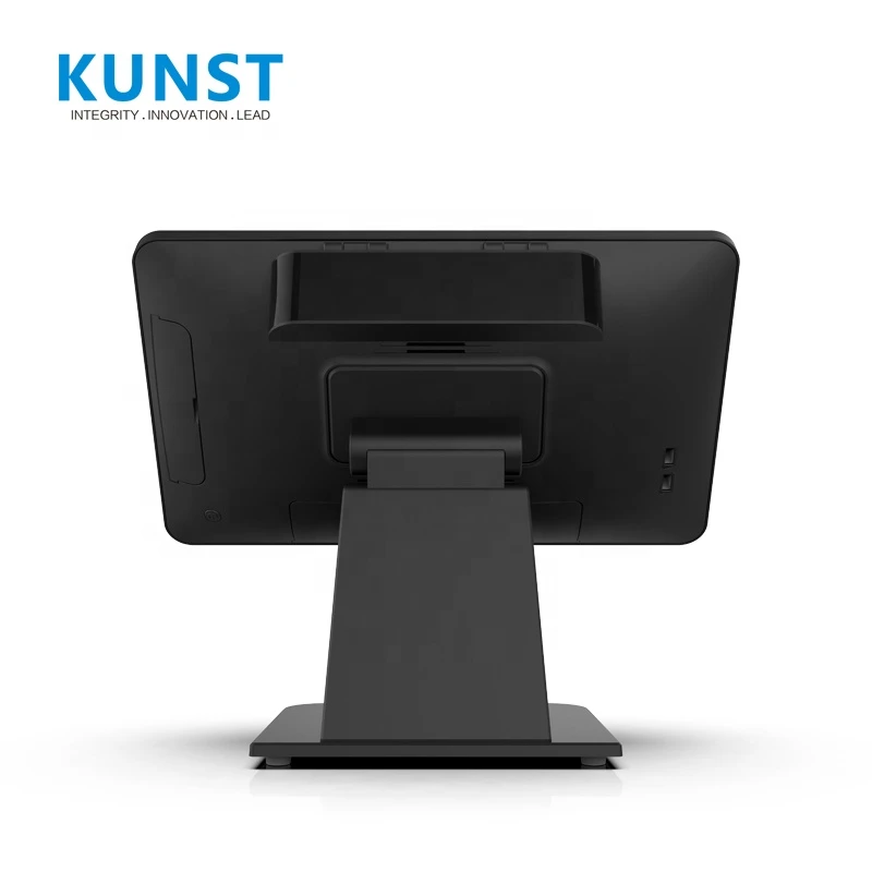 KUNST NEW 15.6 Inch Capacitive Touch Single Screen Windows All In One Cash Register POS Machine POS System