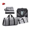 Large Capacity Mens Holdall Travel Foldable Hangeroo Garment Storage Duffel Bag For Suit