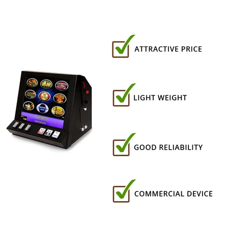 Leading Czech Republic Origin Exporter of 22-Inch Display Atlantic Slot Machine with 5 Game Sets