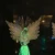 Import LED acrylic angel wings angel figurine Christmas ornament decorations from China