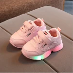 led light baby sneaker shoes kids
