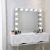 Import Lighted Vanity Makeup Mirror Frame Hollywood Style Cosmetic Wall Mounted Mirror with 14 Dimmable LED Bulbs from China