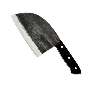 Liziqi Chinese Traditional Hand-forged Kitchen Knife Chopper for Bones, Wood, Fish, Vegetables