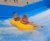 Import lovely girls played inflatable double riders belly boat surfing simulator for the water park in summer from China